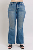 Judy Blue MR Tummy Control Vintage Wash Jeans - Rosa Apparel
