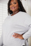 Double Take Seam Detail Round Neck Long Sleeve Top - Rosa Apparel