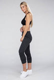 Ambiance Comfy Stretch Lounge Elastic Waist Sweat Pants - Rosa Apparel