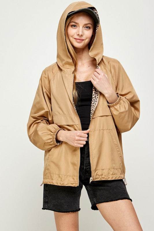 Sweet Generis Reversible Zipup Windbreaker Hoodie - Rosa Apparel