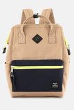 Himawari Contrast Waterproof Backpack Bag with Reinforced Edges - Rosa Apparel