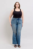 Judy Blue MR Tummy Control Vintage Wash Jeans - Rosa Apparel