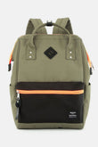 Himawari Contrast Waterproof Backpack Bag with Reinforced Edges - Rosa Apparel