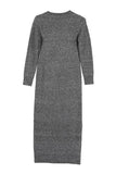 Lilou V-Neck Sweater Maxi Dress - Rosa Apparel