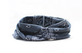 Aili's Bandana Twist Jersey Knit Headwrap – Soft Turban Style Hair Wrap Headband