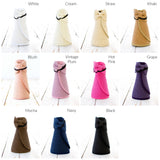 Aili’s Corner Foldable Wide Brim Straw Bow Visor Hat