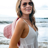 Aili’s Drawstring Cargo Foldable Sun Hat with Wide Brim