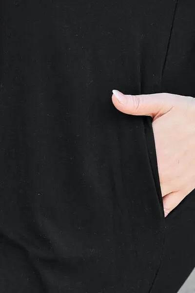 Basic Bae Full Size Round Neck Short Sleeve Dress with Pockets - Rosa Apparel