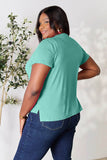 Basic Bae Full Size Round Neck Short Sleeve T-Shirt - Rosa Apparel