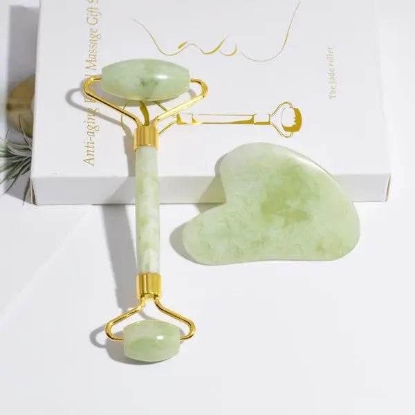 BeNat Jade Roller & Gua Sha Gift Box - Rosa Apparel