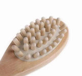 BeNat Natural Boar Bristle Wooden Bath & Body Brush with Long Handle. Eco-Friendly. 13.7in Long. - Rosa Apparel