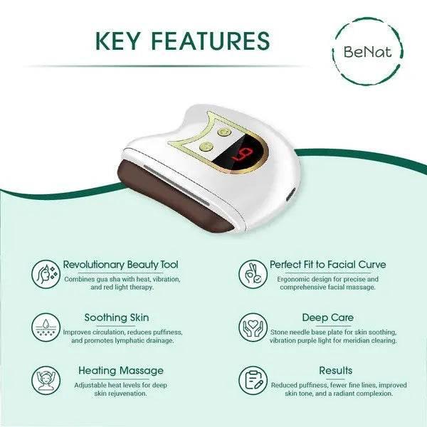 BeNat Rejuvenating spa Treatment, Lift, Sculpt & Glow 3 Devices Toolkit - Rosa Apparel