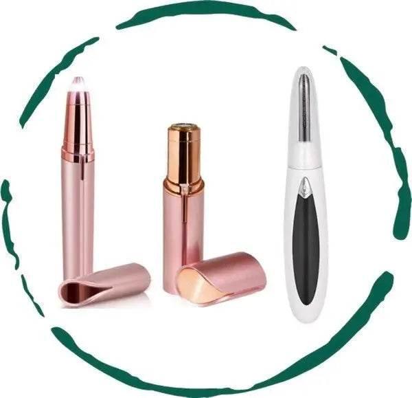 BeNat The Effortless Trio Beauty Kit Facial & Eyebrow Hair Removal & Eyelash Curler - Rosa Apparel