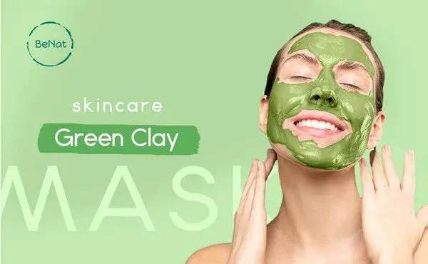 BeNat Green Clay Mask - Rosa Apparel