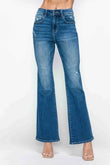 Bytos Full Size High Rise Bootcut Jeans with Pockets - Rosa Apparel