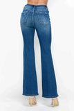Bytos Full Size High Rise Bootcut Jeans with Pockets - Rosa Apparel