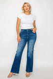 Bytos Full Size High Rise Bootcut Jeans with Pockets - Rosa Apparel