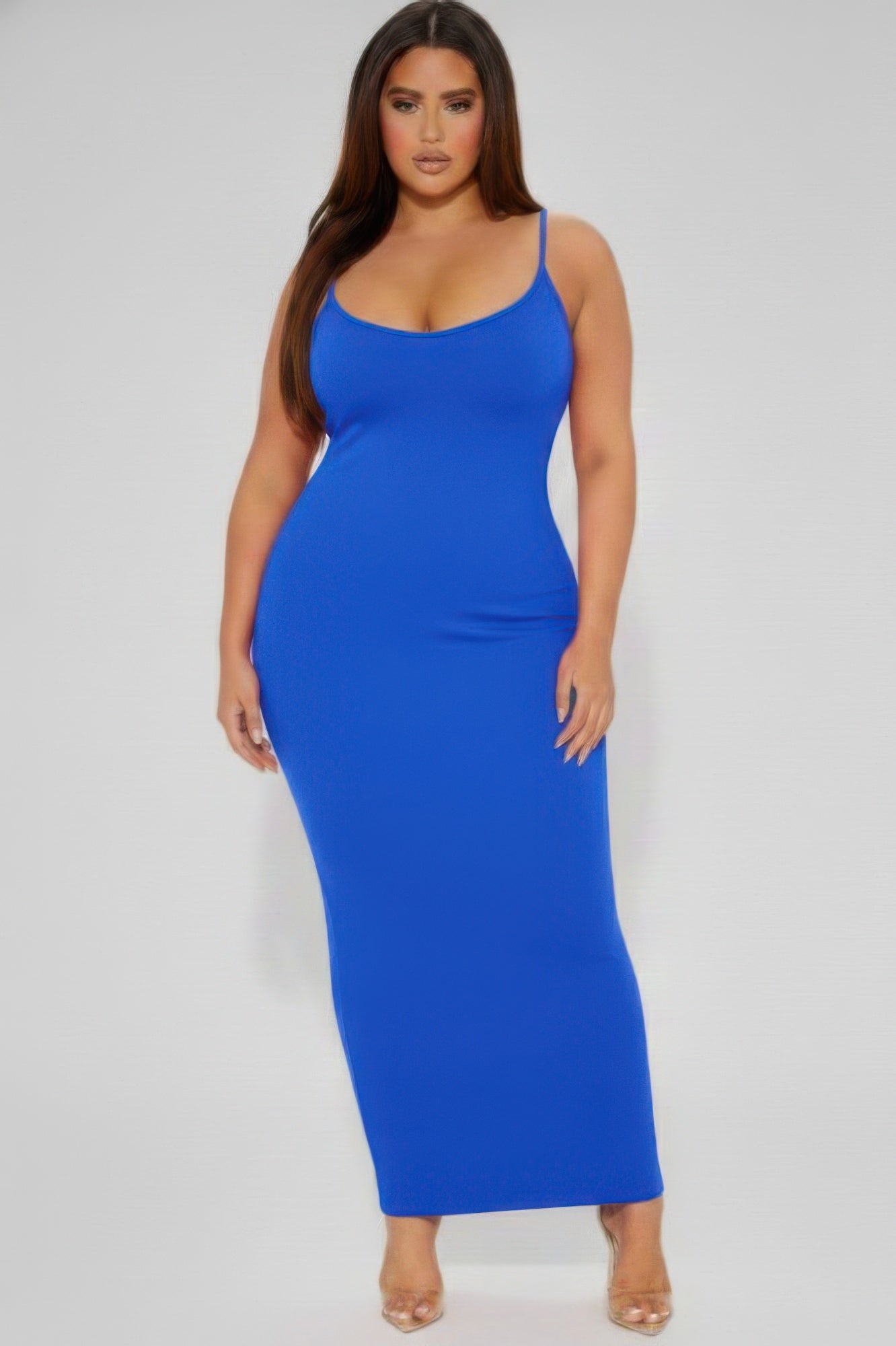 solid flare hem cami dress SHEIN LUNE solid flare hem cami dress, semi formal dress