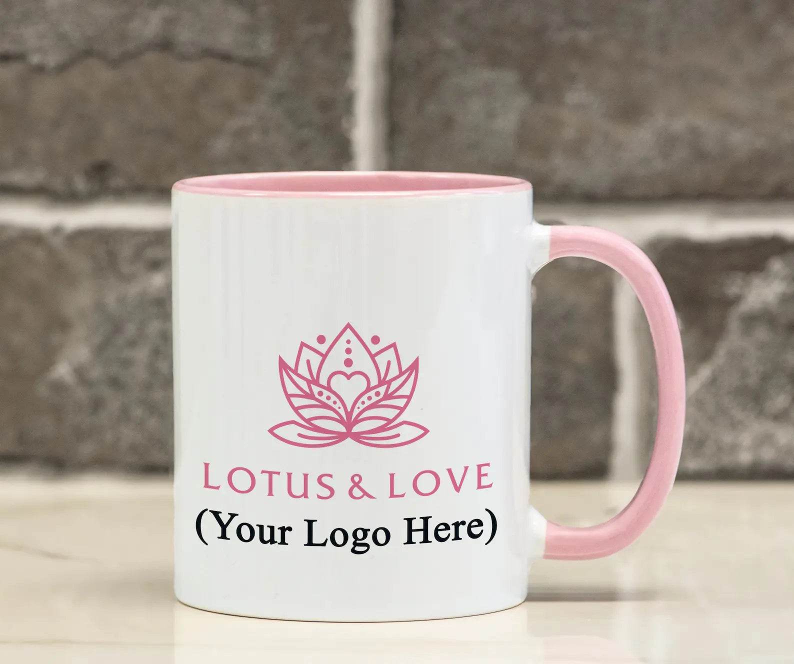 Custom Coffee Mug with Photo, Personalized Picture Coffee Cup, Anniversary Mug Gift for Him / Her, Customizable Logo-Text Mug - Rosa Apparel