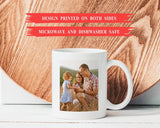 Custom Coffee Mug with Photo, Personalized Picture Coffee Cup, Anniversary Mug Gift for Him / Her, Customizable Logo-Text Mug - Rosa Apparel