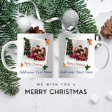 Custom Coffee Mug with Photo, Personalized Picture Coffee Cup, Christmas Mug Gift for Him / Her, Customizable Logo-Text Mug - Rosa Apparel