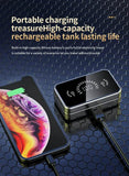 DZ-iTech Wireless Gaming TWS Earbuds S20, 1200mAh Battery, Mirror LCD Power Display - Rosa Apparel