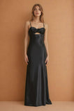 Dylan & Davids Satin Sweetheart Column Prom Dress 1504