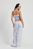 Emory Park Double Waist Straight Leg Pants - Rosa Apparel