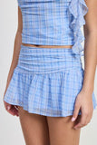 MINI RUCHED SKIRT - Rosa Apparel