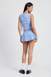 MINI RUCHED SKIRT - Rosa Apparel