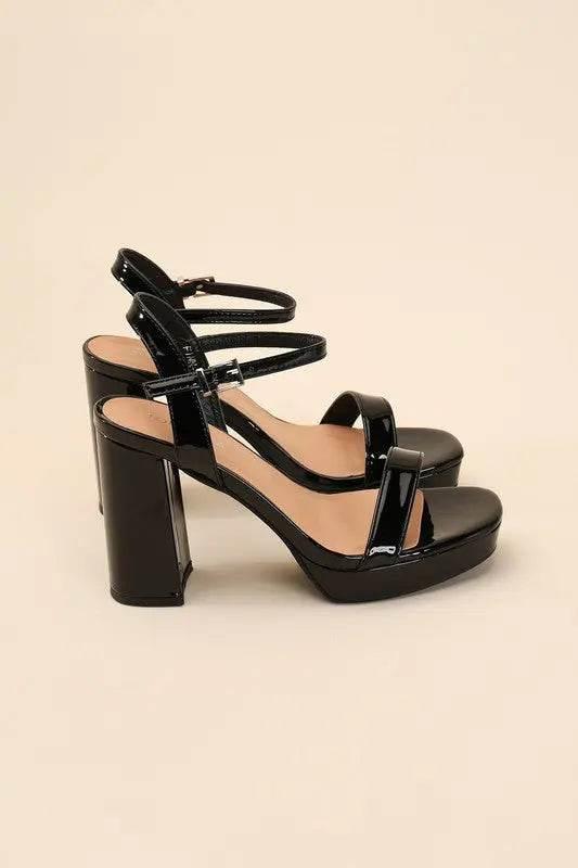 FINN-1 Ankle Strap Heel - Rosa Apparel