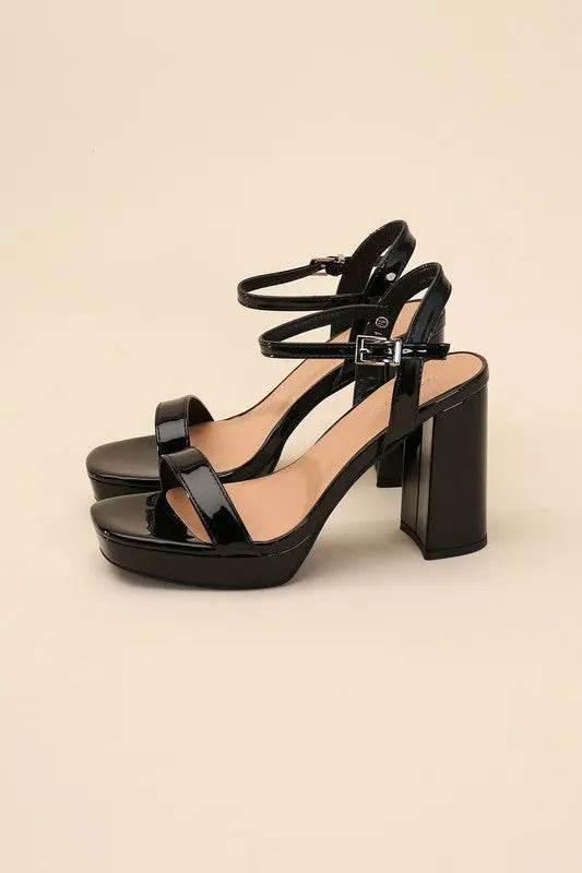 FINN-1 Ankle Strap Heel - Rosa Apparel
