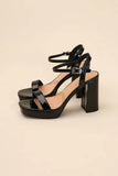 FINN-1 Ankle Strap Heel - Rosa Apparel
