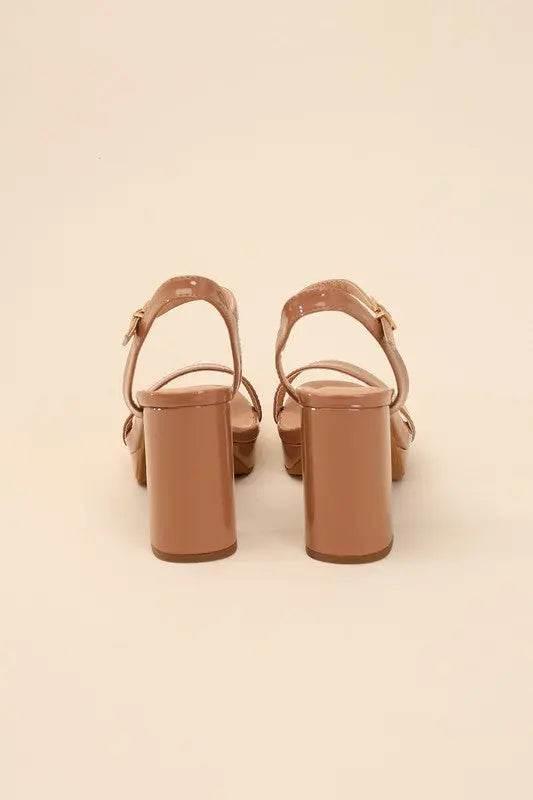 FINN-1 Ankle Strap Heel - Rosa Apparel