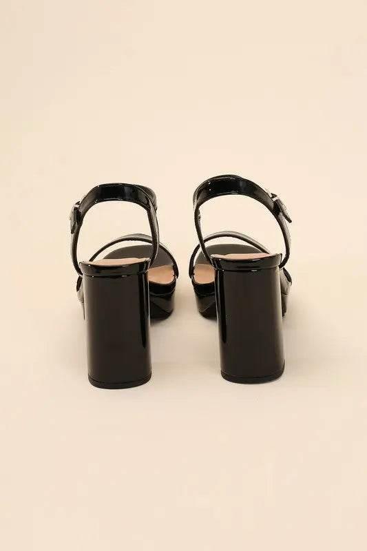 FINN-1 Ankle Strap Heel - Rosa Apparel