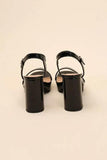 FINN-1 Ankle Strap Heel - Rosa Apparel