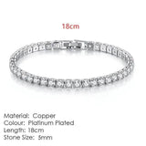 Fashion Multicolor Zircona Tennis Chain Bracelet for Women - Rosa Apparel