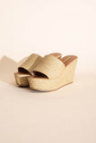 Fortune Dynamic Bounty-S Wedge Platform Open Toe Heels - Rosa Apparel