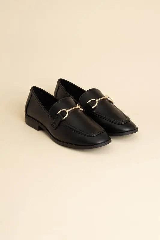 Guitar Horsebit Flats - Rosa Apparel