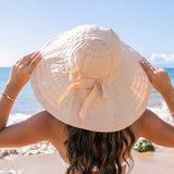 Aili’s Corner Classic Bow Wide Brim Sunhat