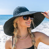 Aili’s Corner Classic Bow Wide Brim Sunhat
