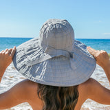 Aili’s Corner Classic Bow Wide Brim Sunhat