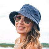 Aili’s Corner Washed Distressed Cotton Bucket Hat