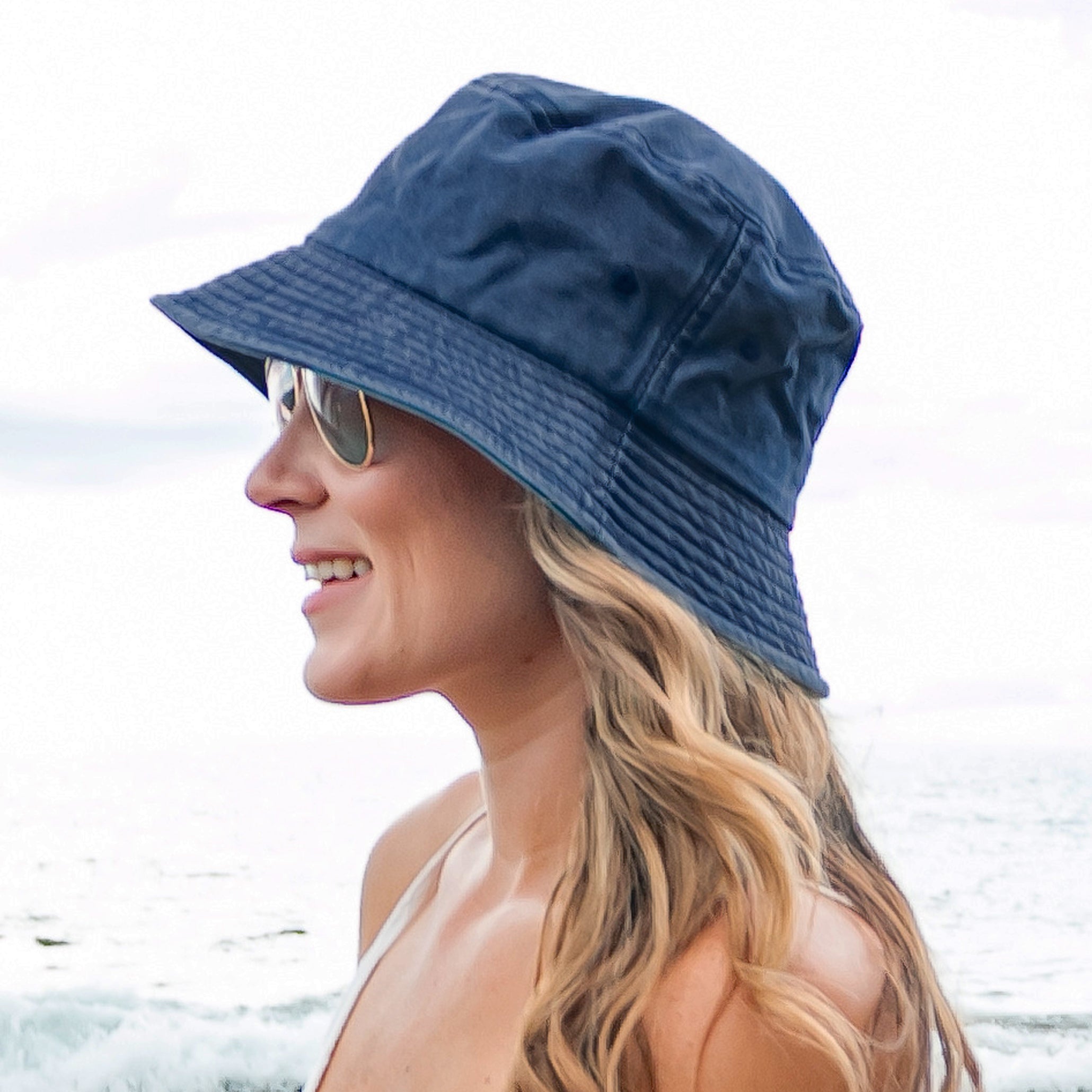 Aili’s Corner Washed Distressed Cotton Bucket Hat