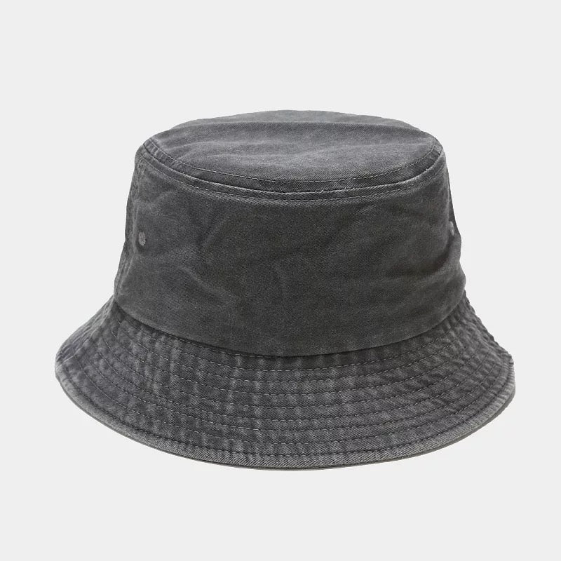 Aili’s Corner Washed Distressed Cotton Bucket Hat