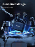 DZ-iTech Wireless Earbuds J5 Pro, ANC+ENC, Noise Cancelling Headsets TWS BT5.3. 36H of Usage time, LCD Power Display - Rosa Apparel