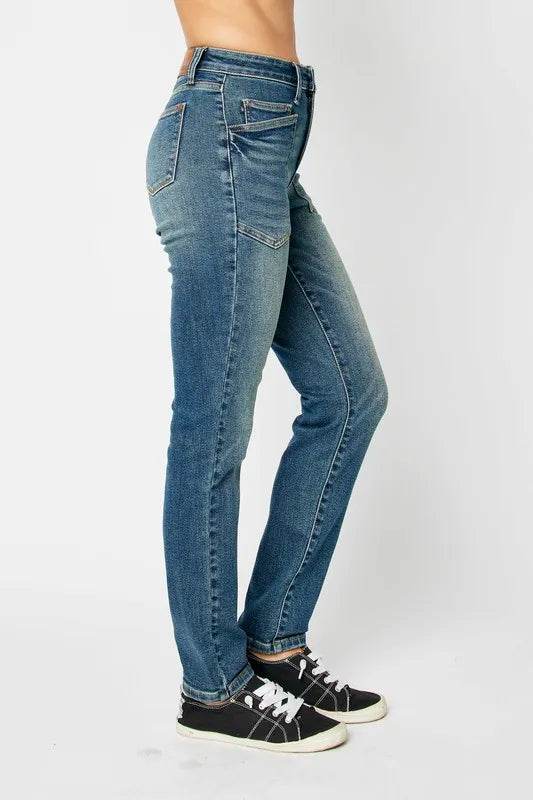 Judy Blue Full Size High Waist Skinny Jeans Style 88687 - Rosa Apparel