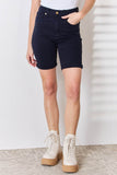 Judy Blue Full Size High Waist Tummy Control Bermuda Shorts Style #:150270 - Rosa Apparel