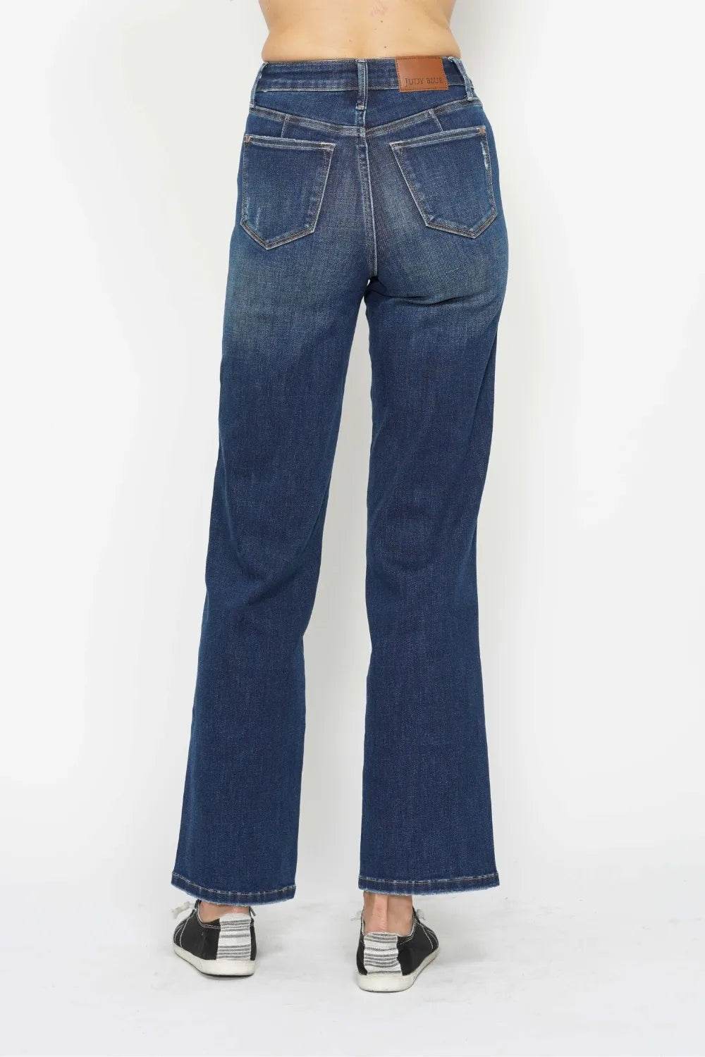 Judy Blue Full Size High Waist Tummy Control Jeans 88869 - Rosa Apparel