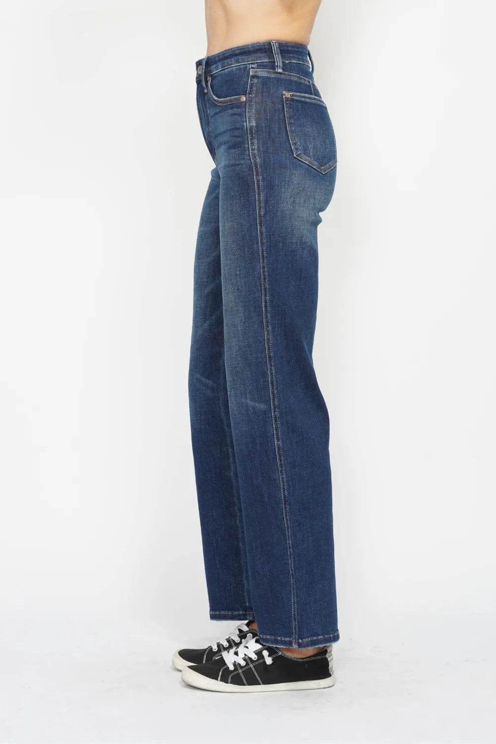 Judy Blue Full Size High Waist Tummy Control Jeans 88869 - Rosa Apparel